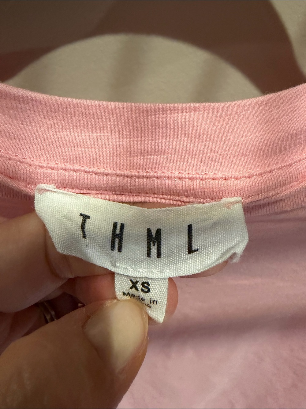 THML Pink Flutter Sleeve Tee - Picture 4 of 5